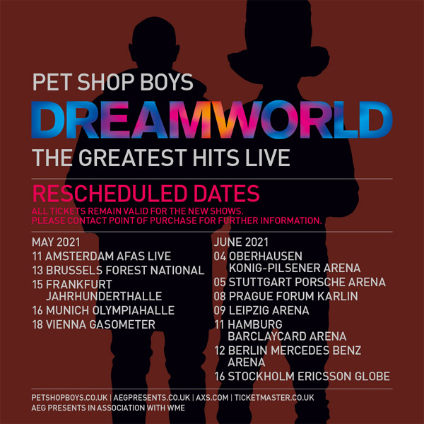 PET SHOP BOYS # Dreamworld - The Greatest Hits Live Tour / Always